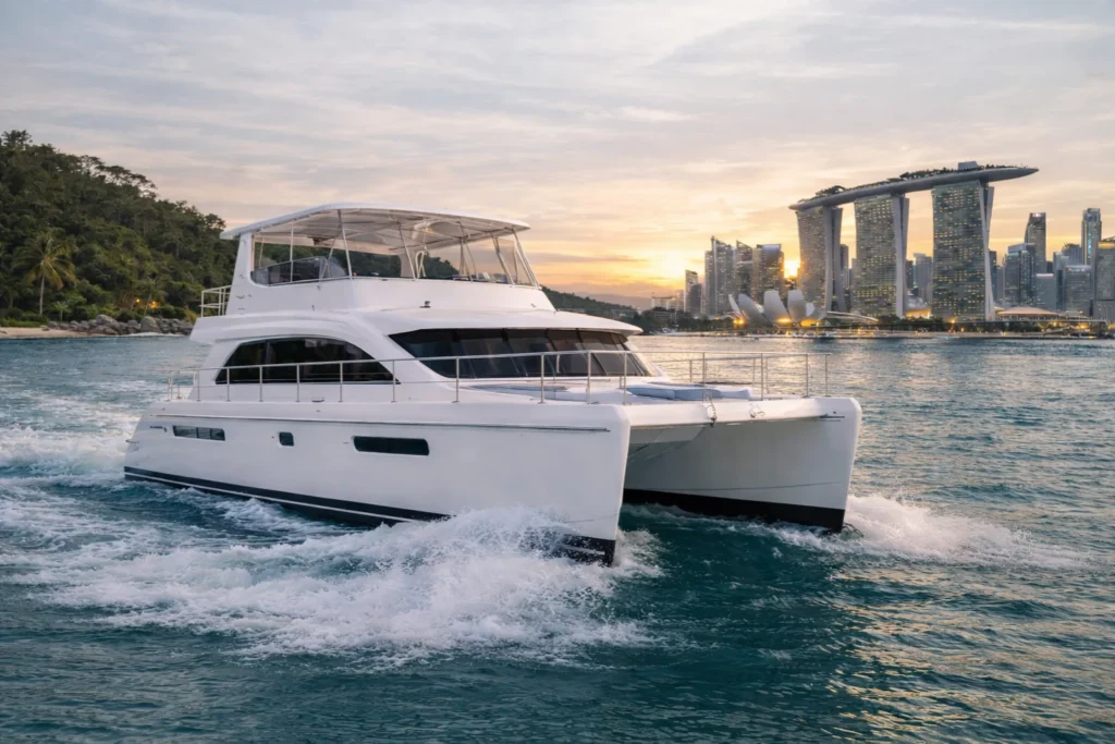 The Megaway 45 Power Catamaran